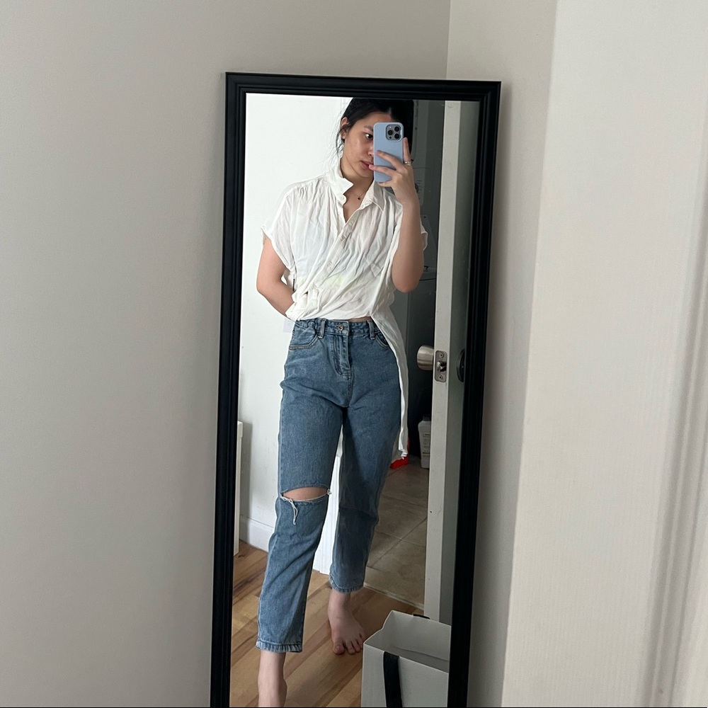 ripped jeans